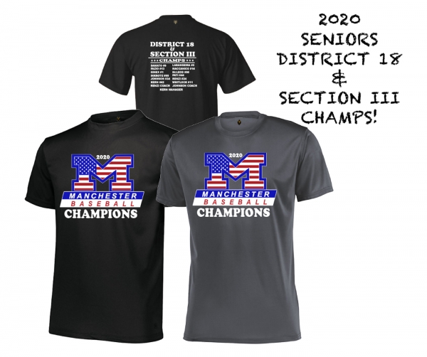 2020 MLL SENIORS DUAL CHAMPIONSHIP ROSTER TEE by PACER