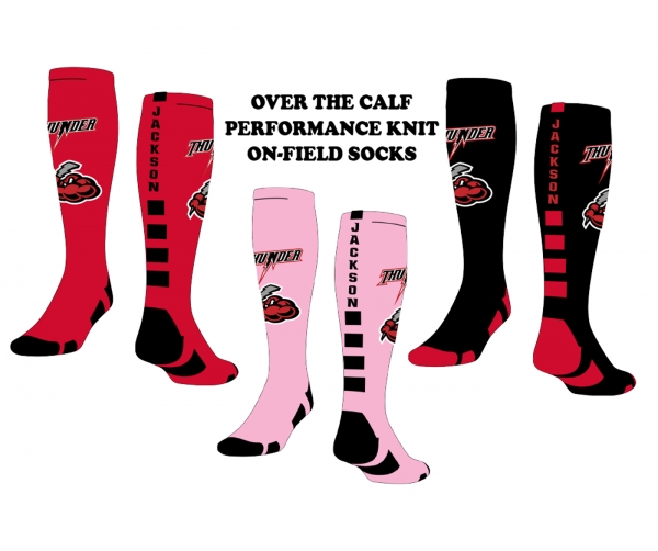 THUNDER DRI-FIT OVER THE CALF SOCKS by PACER
