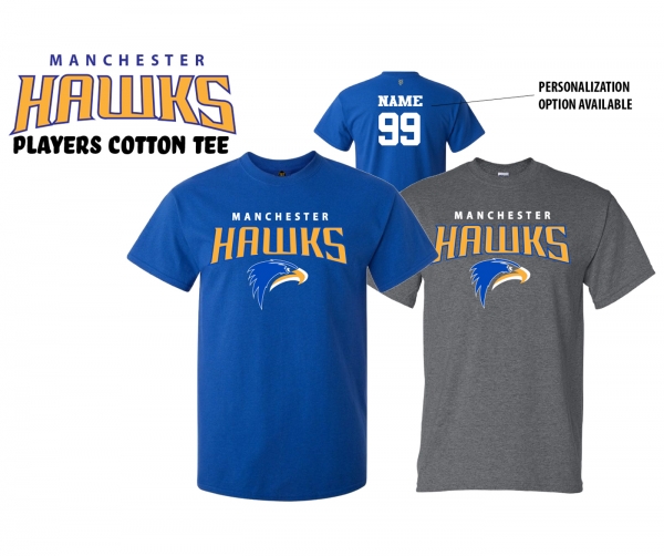 2021 MANCHESTER HAWKS OFFICIAL COTTON TEE COLLECTION by PACER
