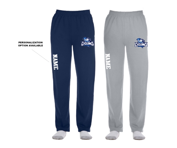2021 TOMS RIVER EAST CYCLONES FLEECE SWEATPANTS w POCKETS by PACER