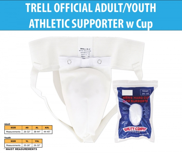 TRELL OFFICIAL ATHLETIC SUPPORTER w CUP by Pacer