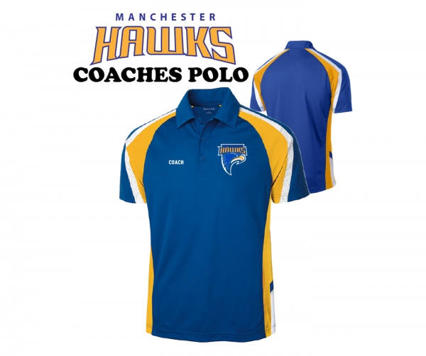 HAWKS OFFICIAL PERFORMANCE COACHES POLO by PACER