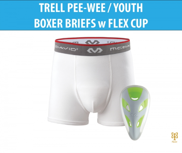TRELL BOXER BRIEF ATHLETIC SUPPORTER w CUP by Pacer