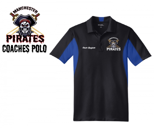 PIRATES OFFICIAL PERFORMANCE COACHES POLO by PACER