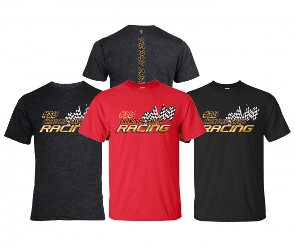 CHANDLER SMITH RACING 10k GOLD DRIVERS DRI-FIT TEE COLLECTION by PACER