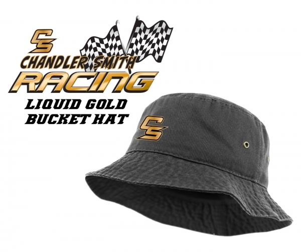 CHANDLER SMITH RACING OFFICIAL LIQUID GOLD BUCKET HAT by PACER