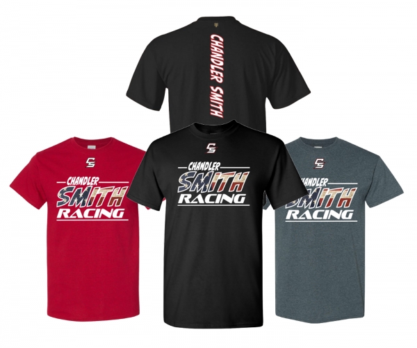 CHANDLER SMITH RACING AMERICANA DRI-FIT COTTON SS TEE COLLECTION by PACER