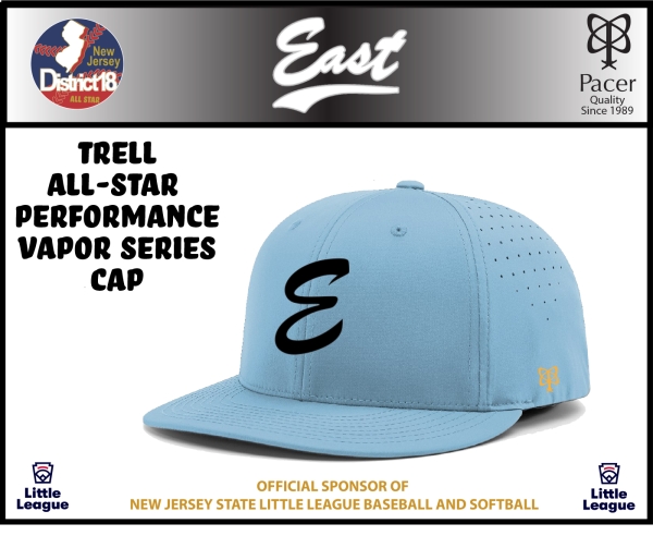 TOMS RIVER EAST OFFICIAL 2024 ALL-STAR VAPOR SERIES REPLICA CAP by Pacer