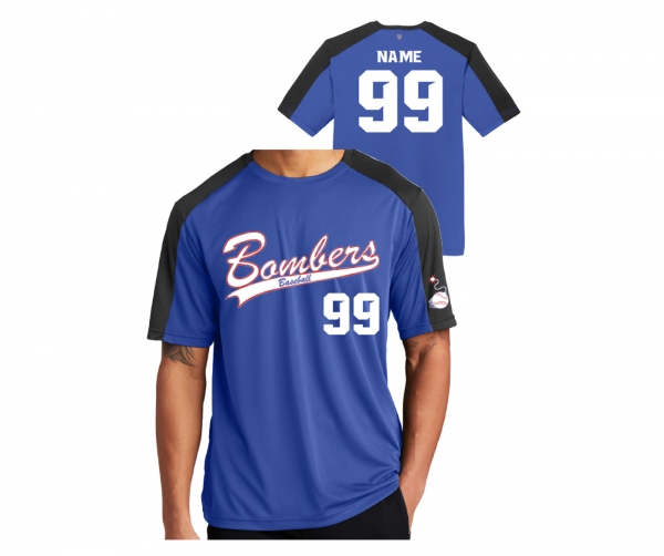 BOMBERS OFFICIAL PLAYERS PERFORMANCE CB TEE by PACER