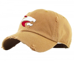 2019 JMHS LIQUID CHROME JAG HEAD DISTRESSED DAD HATS by PACER