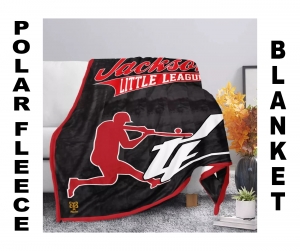 JACKSON LITTLE LEAGUE POLAR FLEECE BLANKET by PACER