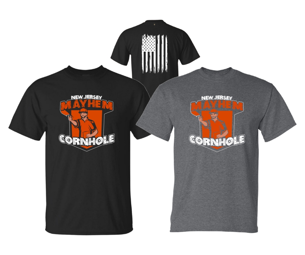 MAYHEM CORNHOLE OFFICIAL COTTON TEE COLLECTION by PACER