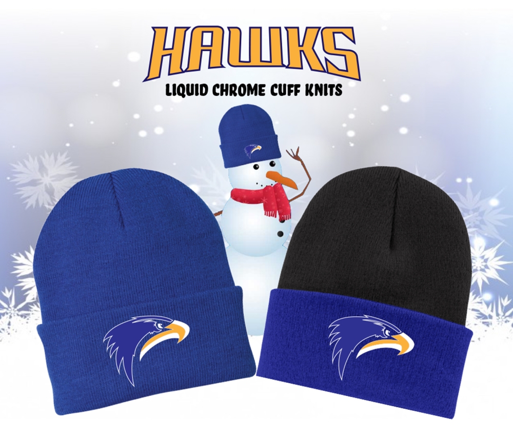 HAWKS OFFICIAL LIQUID CHROME PLAYERS CUFF KNIT by PACER