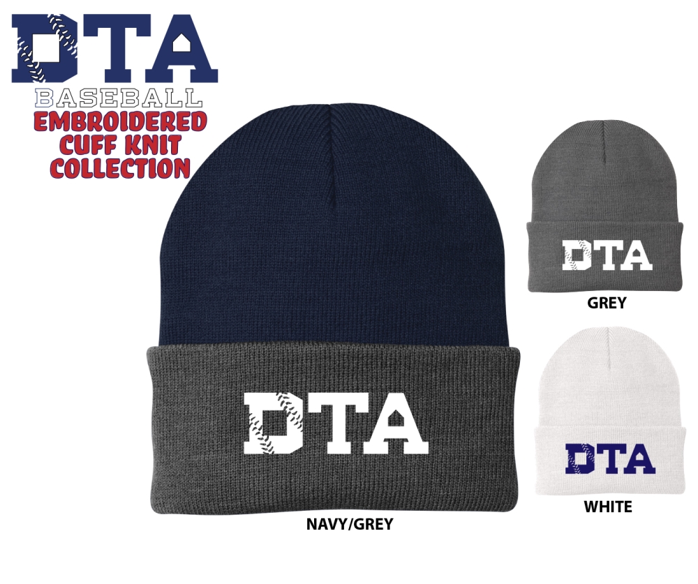 FRAZIER'S DTA ACADEMY OFFICIAL EMBROIDERED CUFF KNIT by PACER