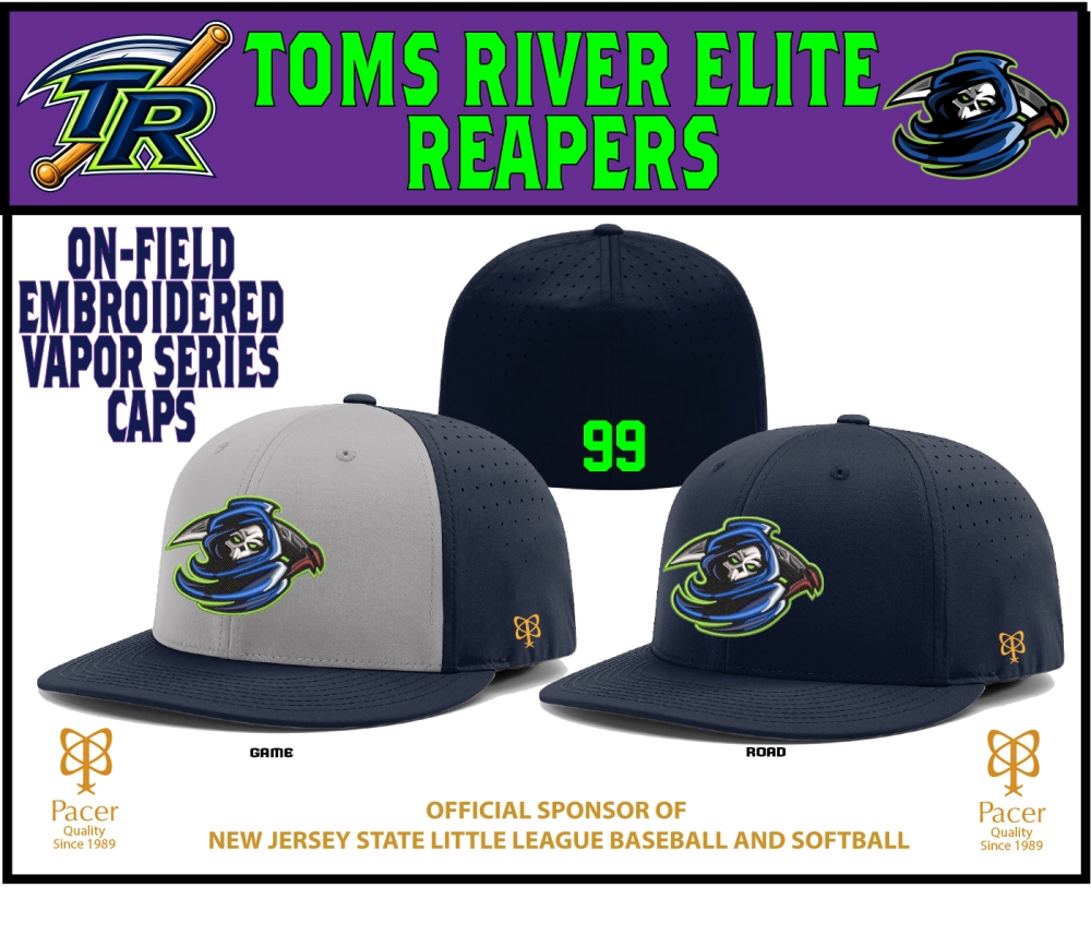 TR ELITE OFFICIAL ON-FIELD FITTED VAPOR SERIES CAP COLLECTION by Pacer