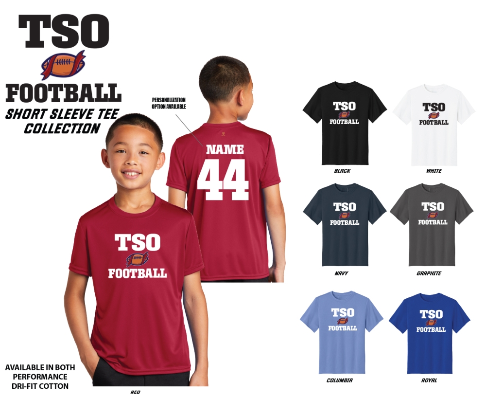 TSO OFFICIAL SHORT SLEEVE TEE COLLECTION by PACER