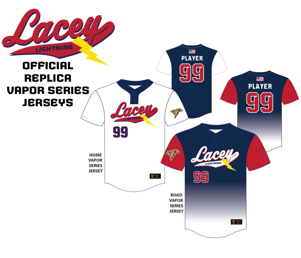LIGHTNING OFFICIAL 11U REPLICA VAPOR SERIES JERSEYS by PACER