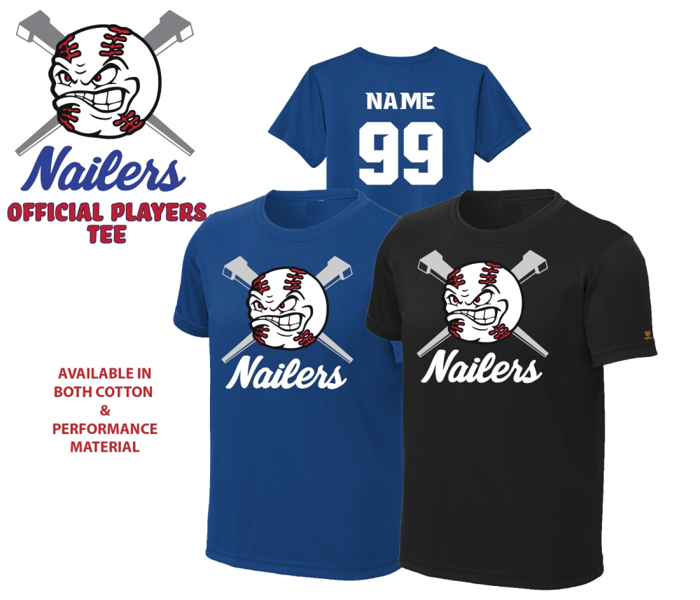 NAILERS OFFICIAL PLAYERS TEE COLLECTION by PACER