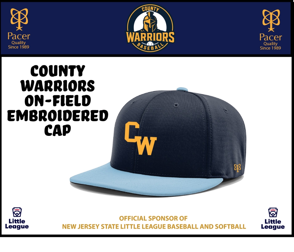 CW OFFICIAL EMBRODIERED ON-FIELD FITTED CAP by Pacer
