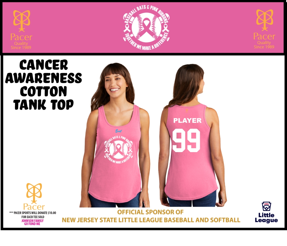 TRELL 2025 CANCER AWARENESS COTTON TANK-TOP by PACER