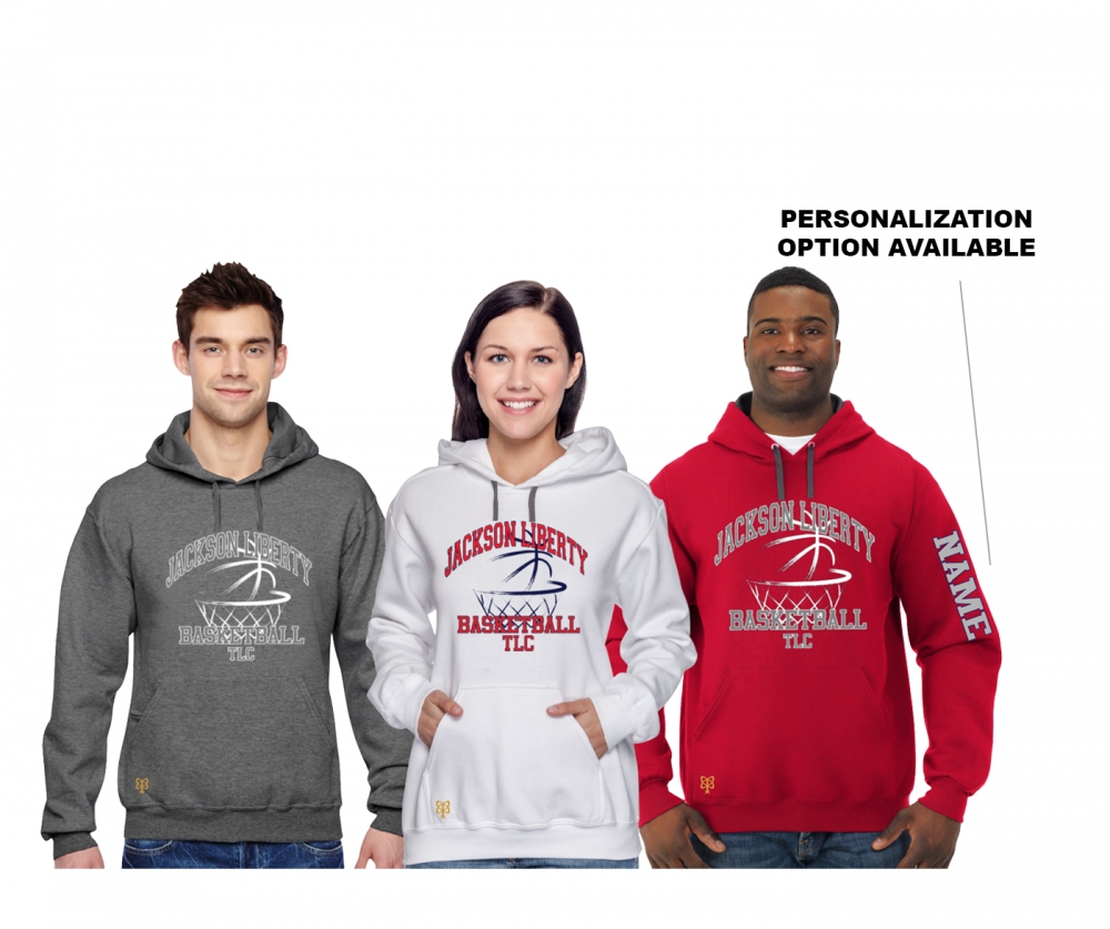 JLHS BASKETBALL OFFICIAL TLC SWOOSH PULL OVER HOODIES by PACER