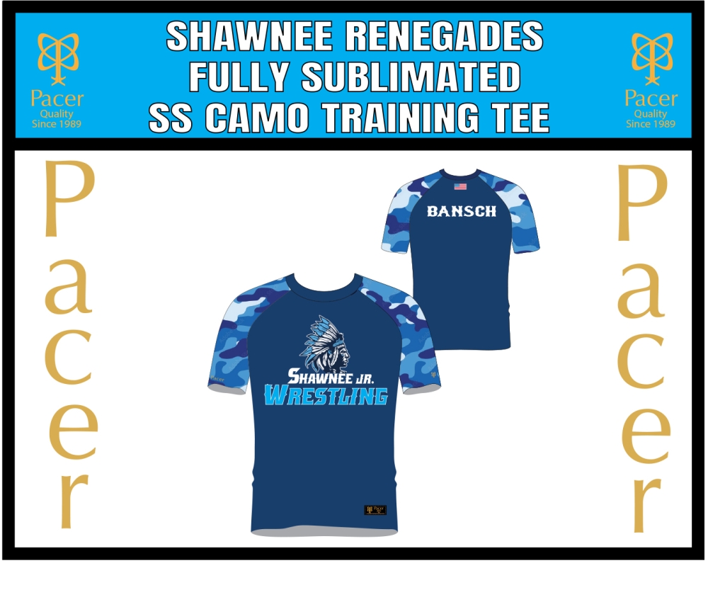 RENEGADES OFFICIAL SUBLIMATED PERFORMANCE TRAINING TEE by PACER