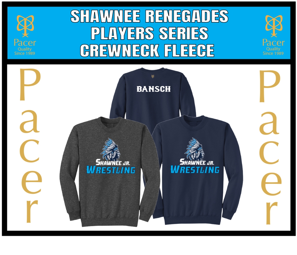RENEGADES CREW NECK FLEECE COLLECTION by PACER