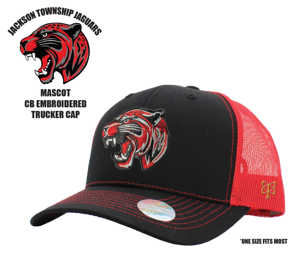 JTHS CB MASCOT EMBROIDERED TRUCKER MESH CAP by PACER