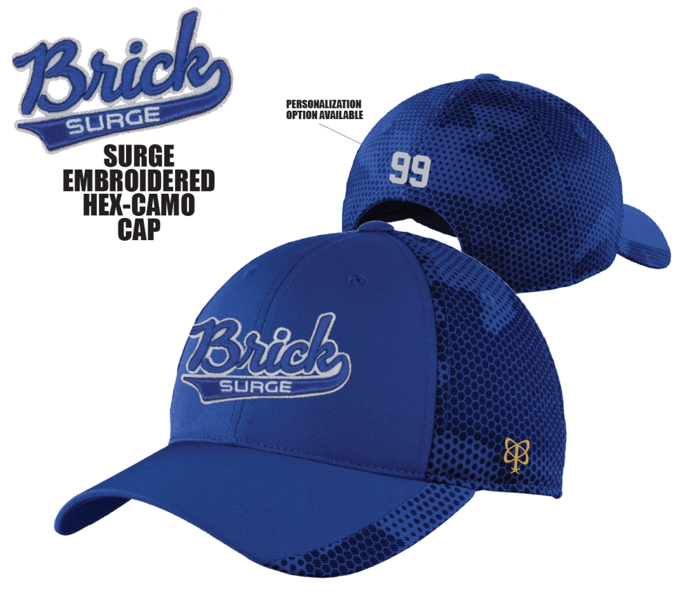 SURGE EMBROIDERED HEX-CAMO CAP by PACER