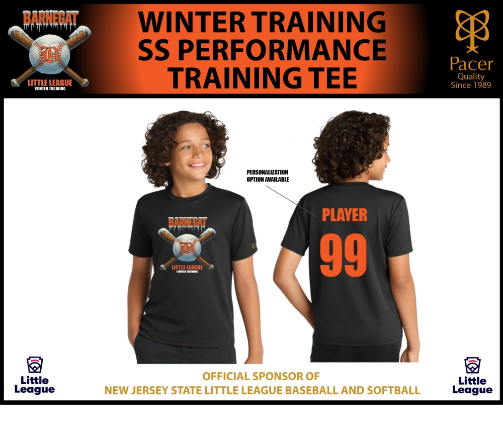 BLL WINTER TRAINING PERFORMANCE SS PLAYERS TEE by PACER