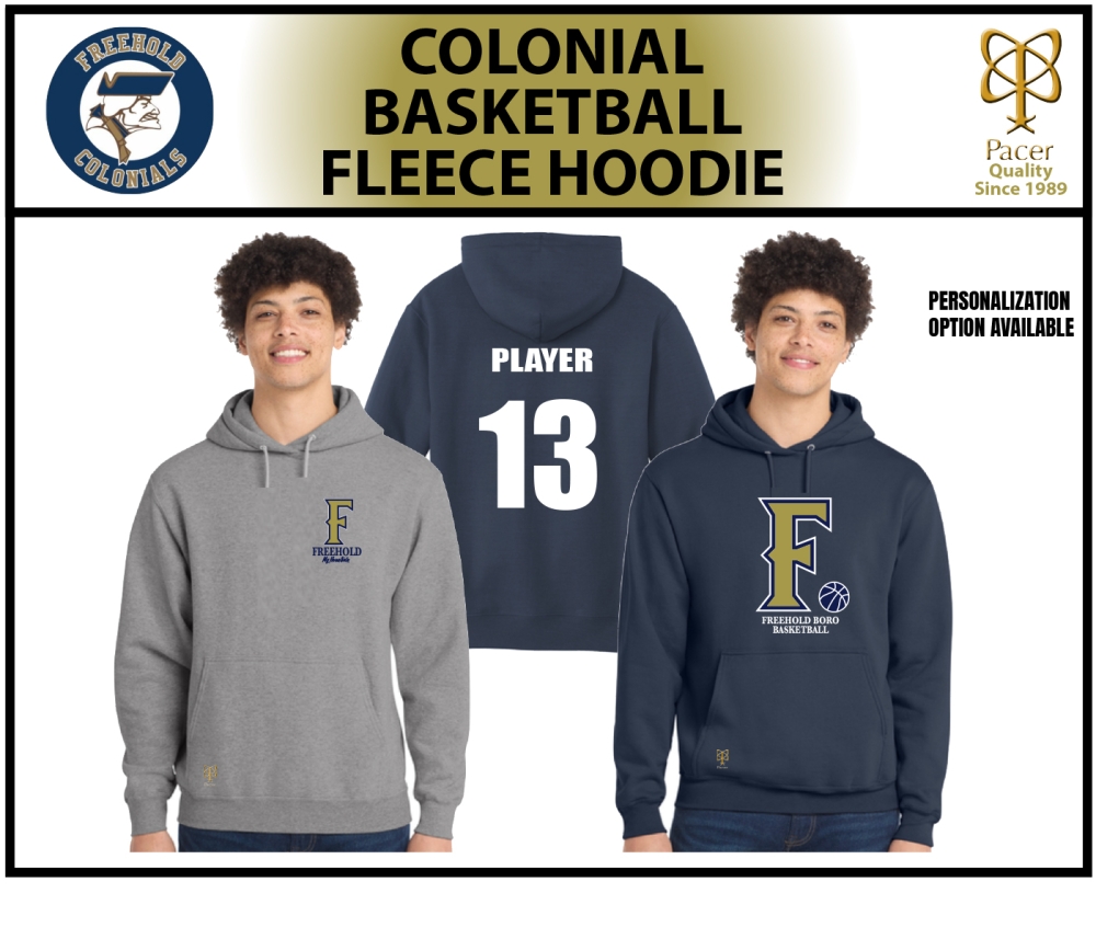 FBHS BASKETBALL PULL-OVER FLEECE HOODIE by PACER