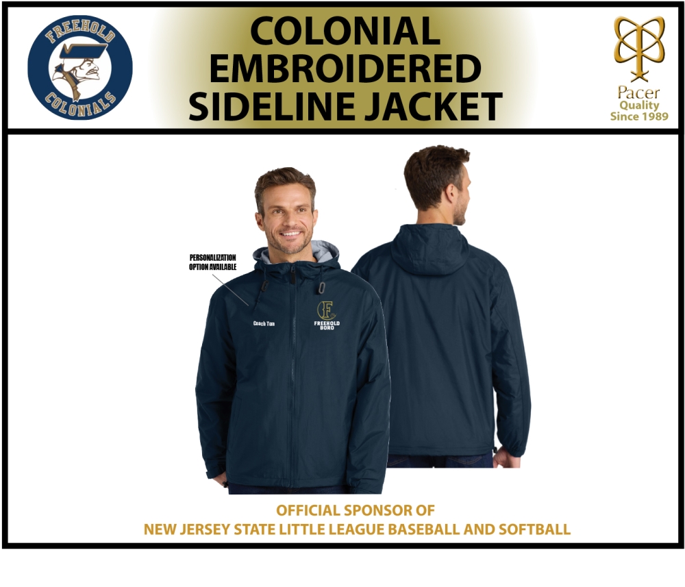 FBHS EMBROIDERED INSULATED COACHES HOODED JACKET by PACER