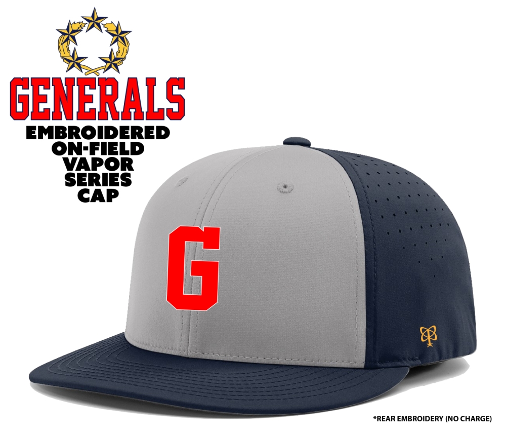 GENERALS OFFICIAL ON-FIELD VAPOR SERIES EMBROIDERED CAP by PACER