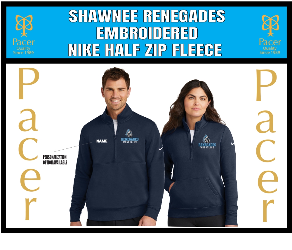 RENEGADES EMBROIDERED HALF ZIP CLUB FLEECE by NIKE