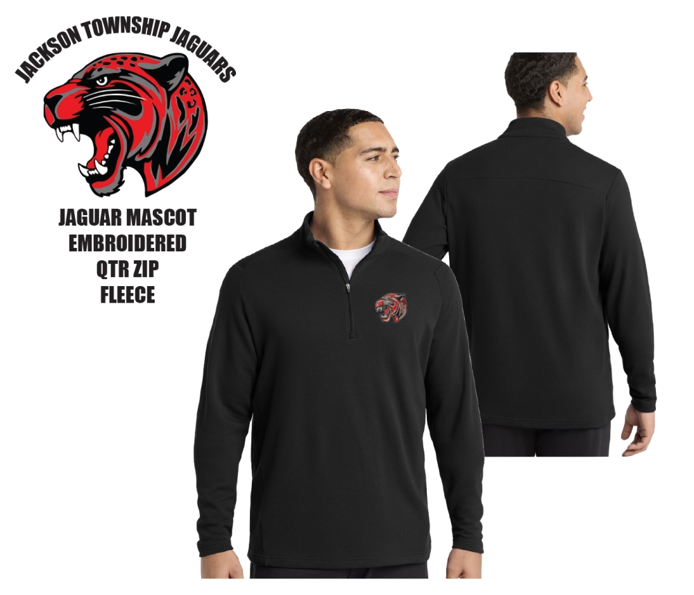 JTHS EMBROIDERED QTR ZIP FLEECE by PACER