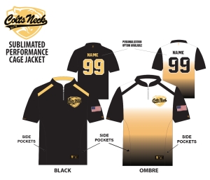 CN ELITE FULLY SUBLIMATED QTR ZIP CAGE JACKET by PACER