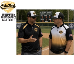 CN ELITE FULLY SUBLIMATED QTR ZIP CAGE JACKET by PACER