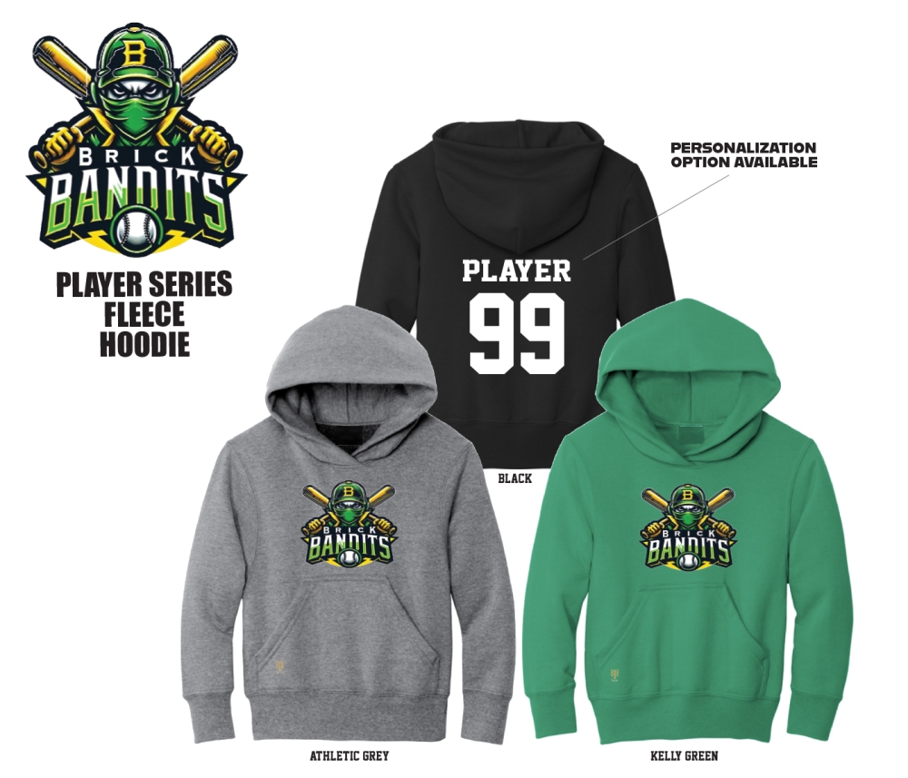 BANDITS OFFICIAL PLAYER FLEECE HOODIE COLLECTION by PACER