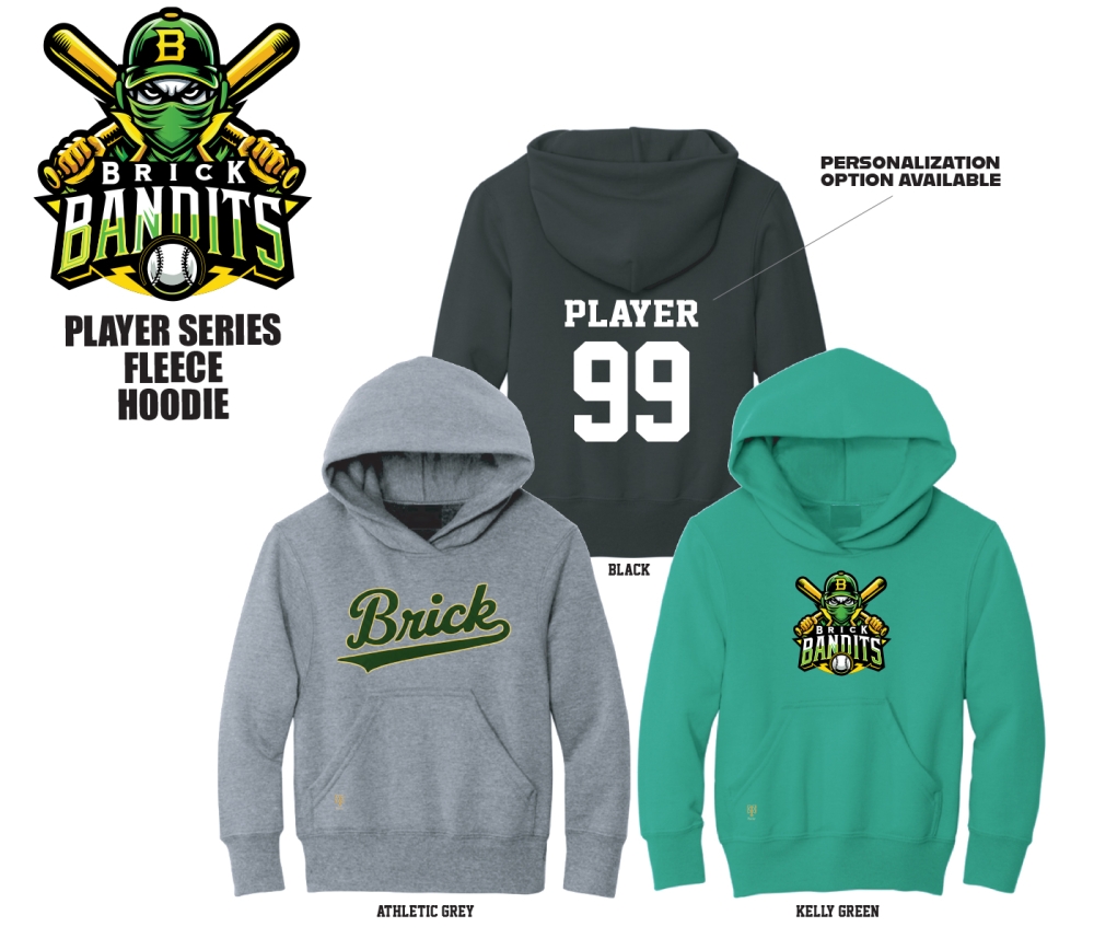 BANDITS OFFICIAL PLAYER FLEECE HOODIE COLLECTION by PACER