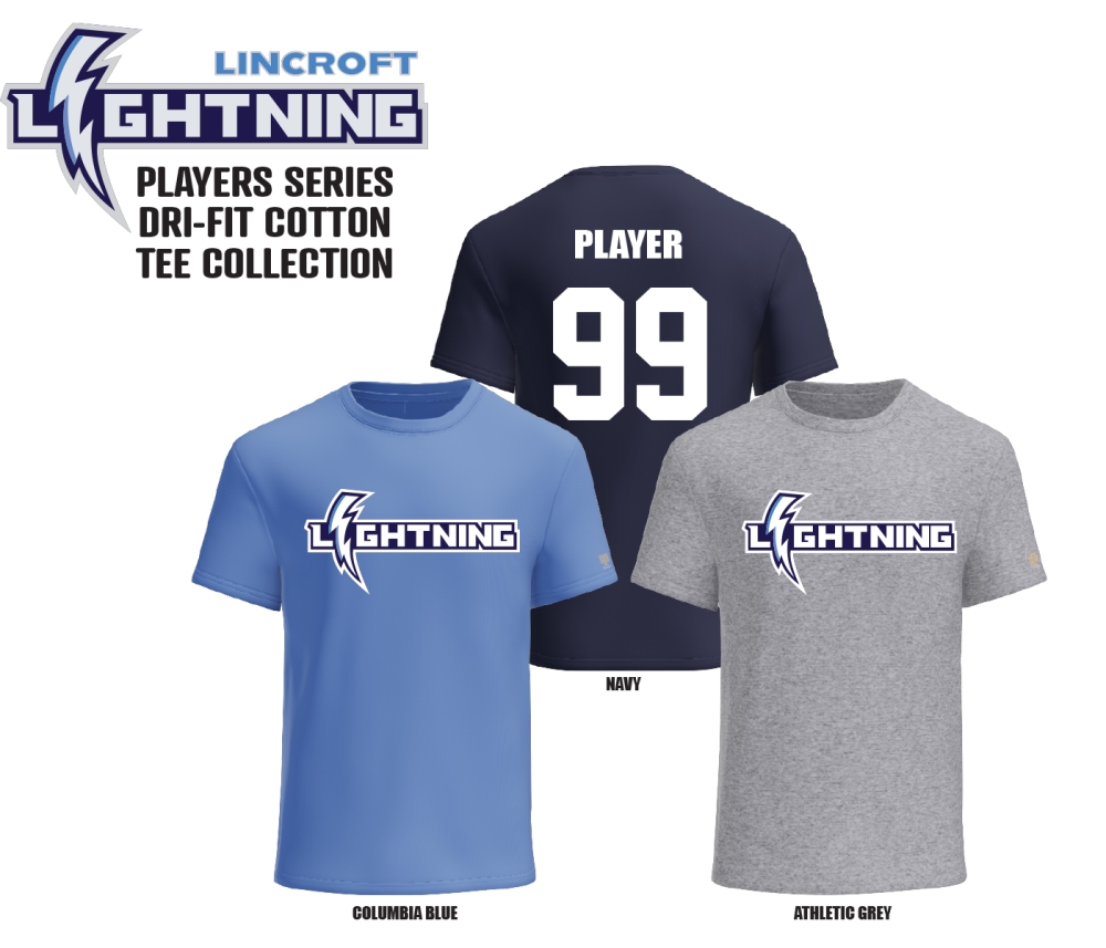 LINCROFT PLAYERS SERIES SHORT SLEEVE COTTON TEE COLLECTION by PACER