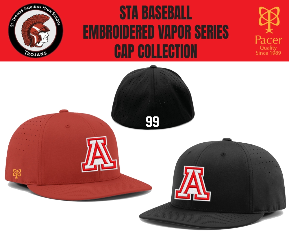STA BASEBALL OFFICIAL FLEX-FITTED VAPOR SERIES CAP COLLECTION by Pacer