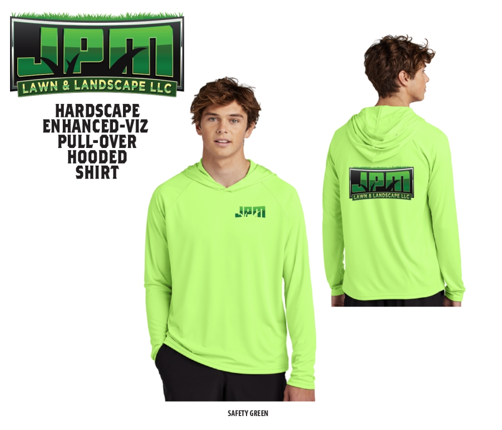 JPM HARDSCAPE HI-VIZ HOODED LONG SLEEVE SHIRT by PACER