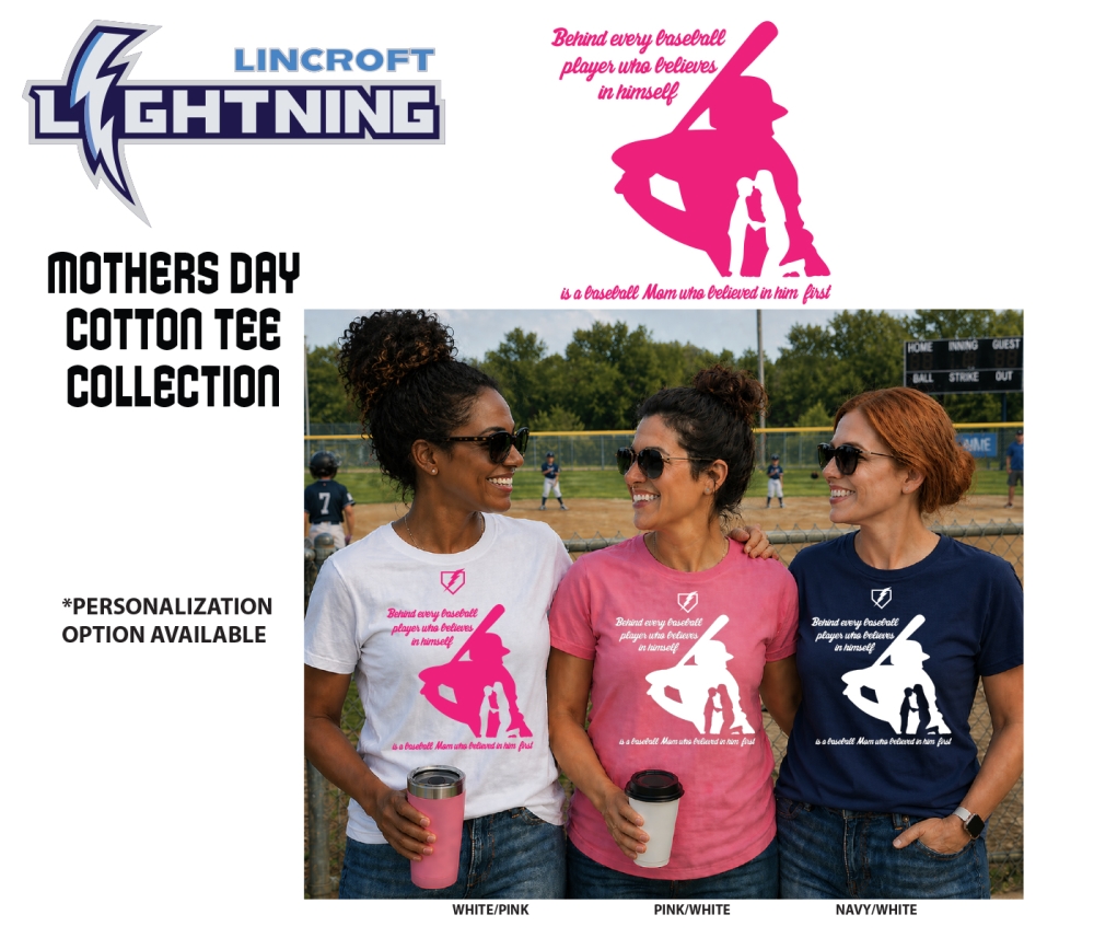 LINCROFT LIGHTNING MOTHERS DAY TEE COLLECTION by PACER