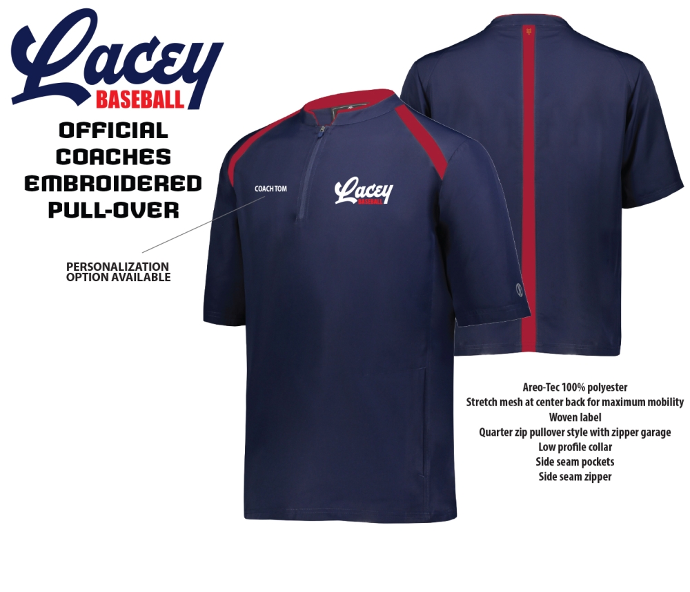 LLL OFFICIAL COACHES EMBROIDERED PULL-OVER  by PACER