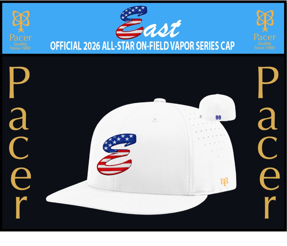 TRELL OFFICIAL ON-FIELD STARS & STRIPES ALL-STAR VAPOR SERIES FITTED CAP by Pacer