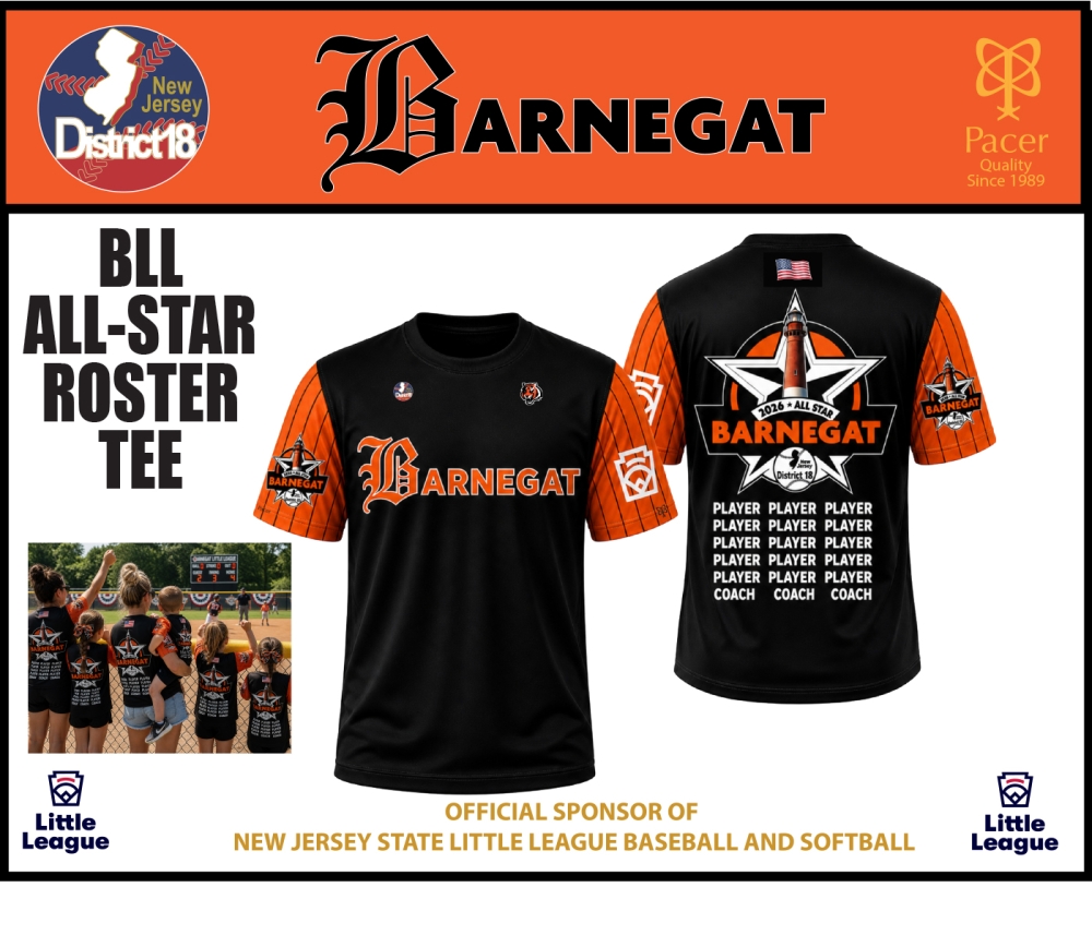 BLL 2026 ALL STAR PERFORMANCE ROSTER TEE by PACER