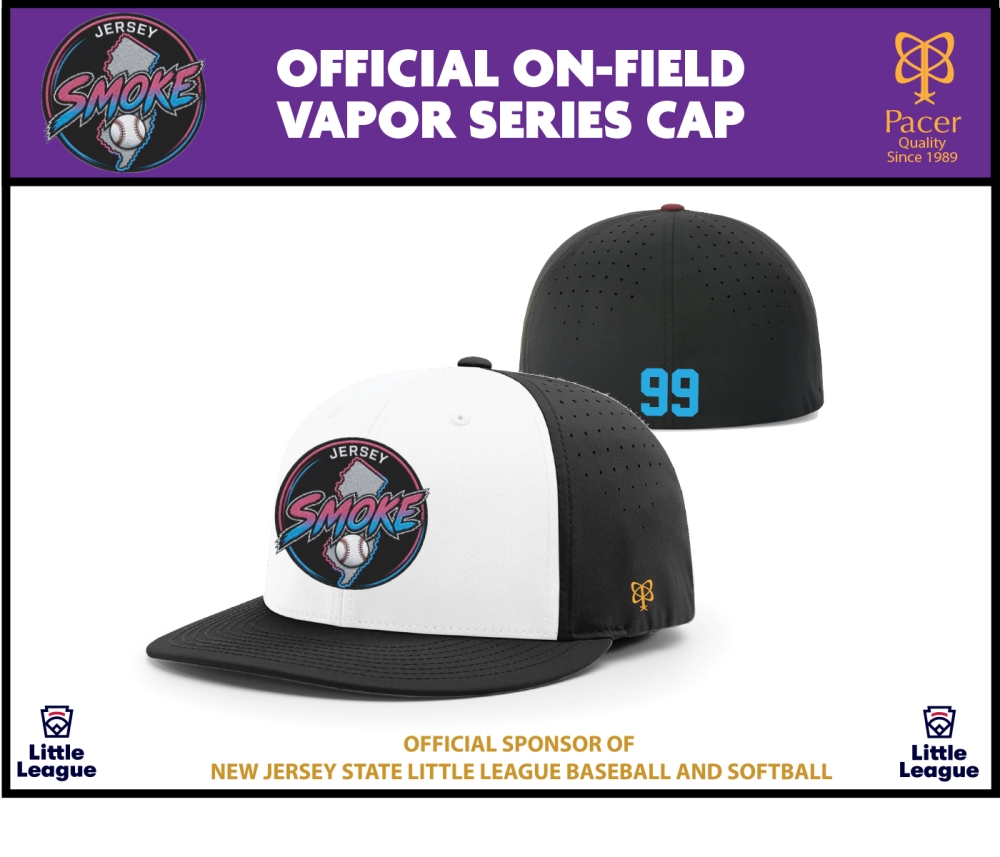 SMOKE OFFICIAL ON-FIELD FITTED VAPOR SERIES CAP by Pacer