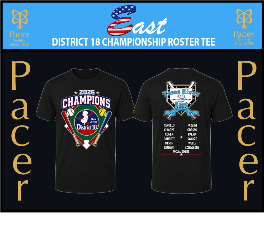 2026 TRELL OFFICIAL D18 CHAMPIONSHIP ROSTER TEE by PACER