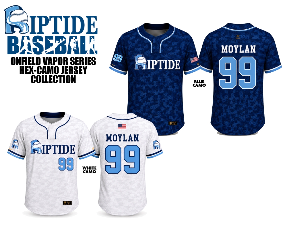 RIPTIDE OFFICIAL VAPOR SERIES HEX-CAMO JERSEY COLLECTION  by PACER
