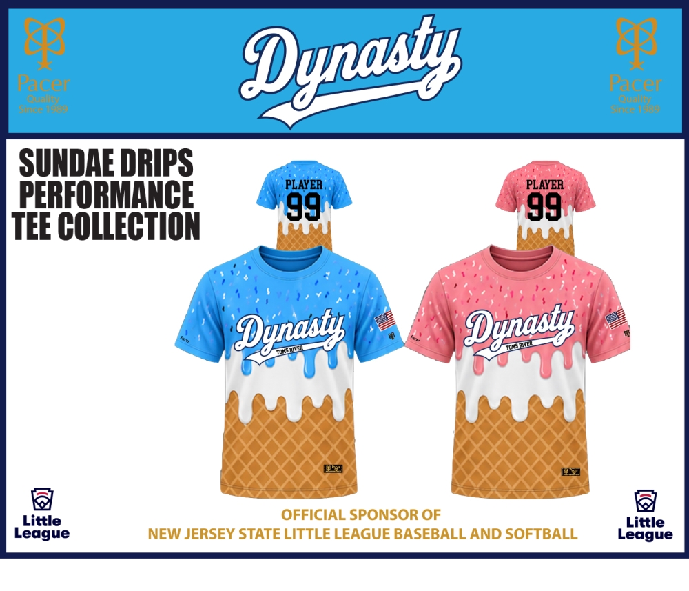 DYNASTY SUNDAE DRIPS PERFORMANCE TEE COLLECTION by PACER